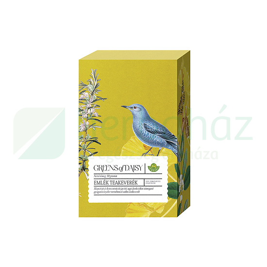 HERBÁRIA GREENS OF DAISY EMLÉK TEAKEVERÉK SZÁLAS 50G