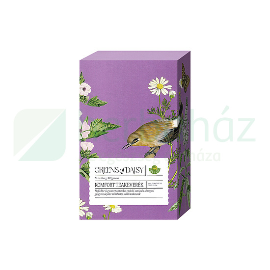 HERBÁRIA GREENS OF DAISY KOMFORT TEAKEVERÉK SZÁLAS 100G