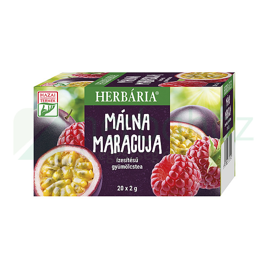 HERBÁRIA GYÜMÖLCSTEA MÁLNA MARAKUJA ÍZESÍTÉSŰ FILTERES 20DB