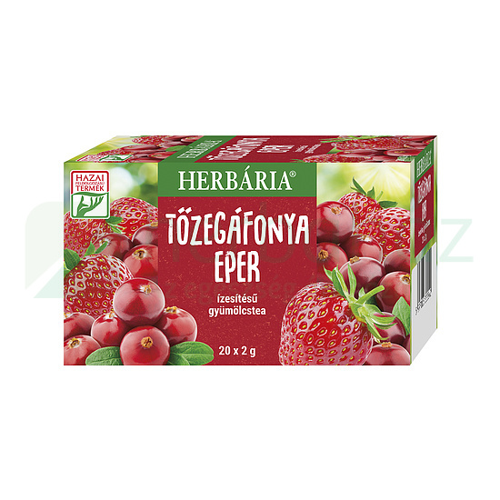 HERBÁRIA GYÜMÖLCSTEA TŐZEGÁFONYA EPER ÍZESÍTÉSŰ FILTERES 20DB