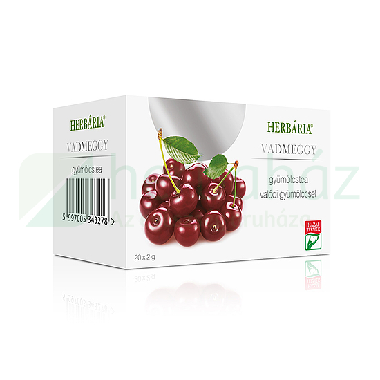 HERBÁRIA GYÜMÖLCSTEA VADMEGGY ÍZŰ FILTERES 40G