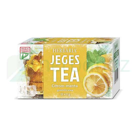 HERBÁRIA JEGES TEA CITROM-MENTA GYÜMÖLCSTEA FILTERES 20DB