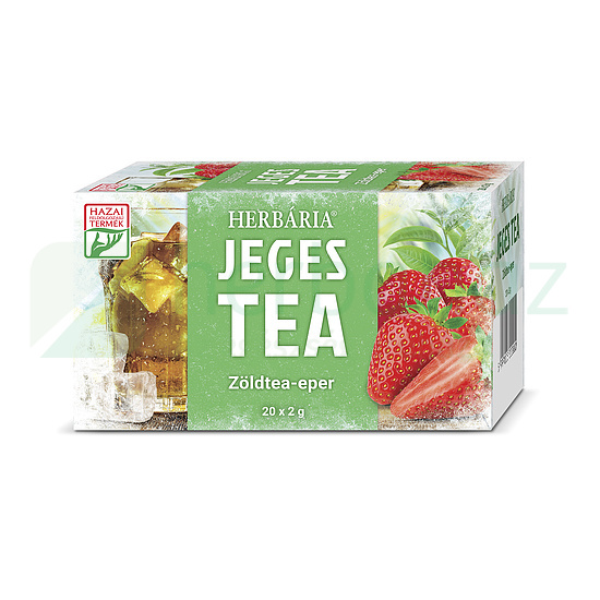 HERBÁRIA JEGES TEA EPER ZÖLDTEA FILTERES 20DB