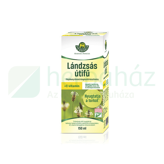 HERBÁRIA LÁNDZSÁS ÚTIFŰ SZIRUP 150ML