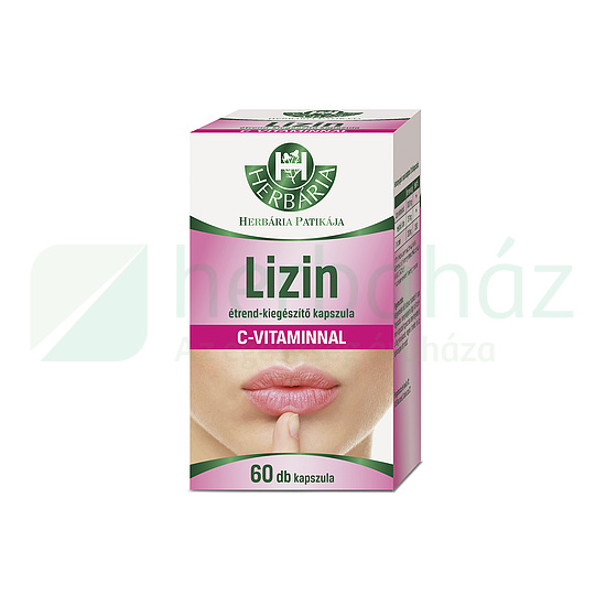 HERBÁRIA LIZIN C-VITAMINNAL ÉTREND-KIEGÉSZÍTŐ KAPSZULA 60DB