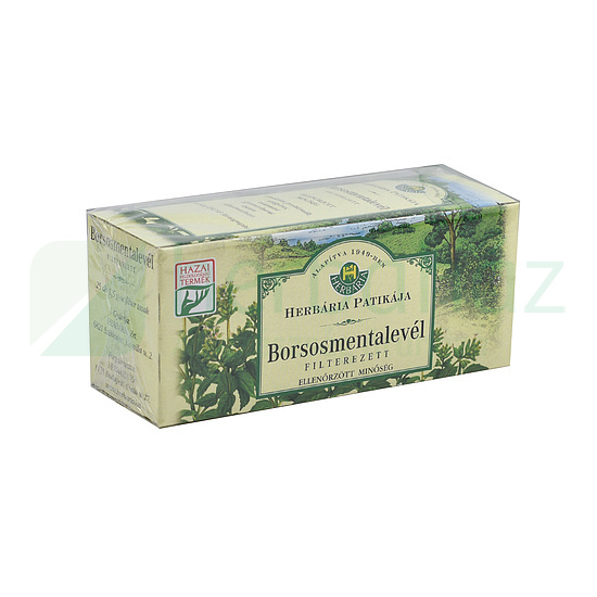 HERBÁRIA TEA BORSOSMENTA LEVÉL FILTERES 25DB