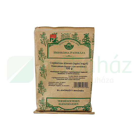 HERBÁRIA TEA CSIPKEBOGYÓ ÁLTERMÉS (EGÉSZ) SZÁLAS 100G