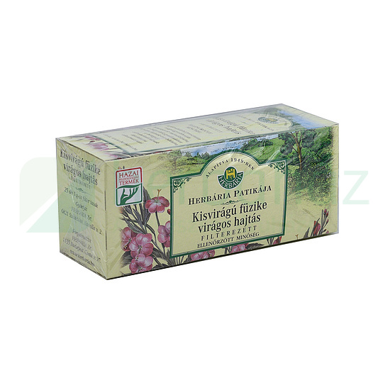 Herbária Patikája Kisvirágú füzike filteres tea 25x1g, 0,03 kg | munkasszallaskapuvar.hu