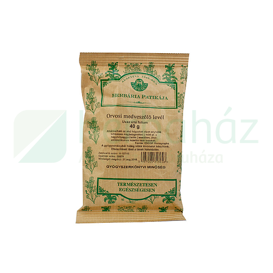 HERBÁRIA TEA MEDVESZŐLŐ LEVÉL SZÁLAS /* 40G