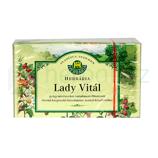 HERBÁRIA TEAKEVERÉK LADY VITAL FILTERES 20DB