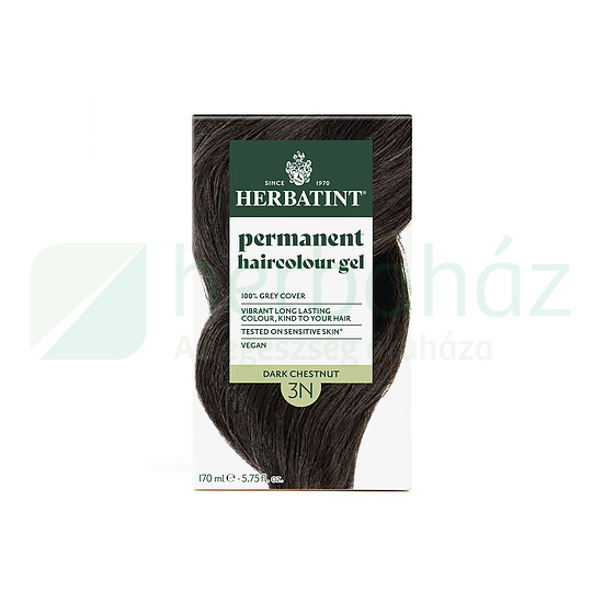 HERBATINT TERMÉSZETES TARTÓS HAJFESTÉK 3N (SÖTÉT GESZTENYE) 170ML