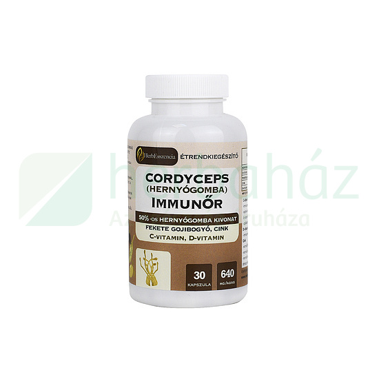 HERBESSZENCIA CORDYCEPS HERNYÓGOMBA IMMUNŐR-ÉTRENDKIEGÉSZÍTŐ 30DB