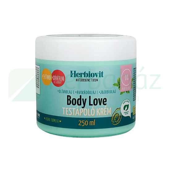 HERBIOVIT BODY LOVE TESTÁPOLÓ KRÉM 250ML