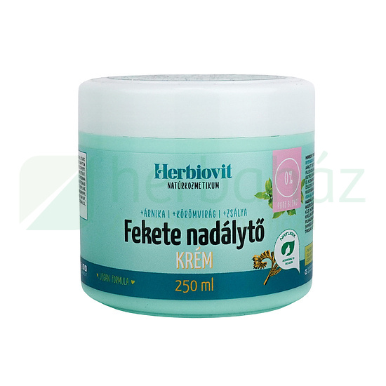 HERBIOVIT FEKETE NADÁLYTŐ KRÉM 250ML