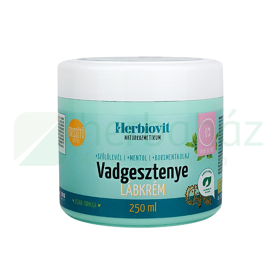 HERBIOVIT VADGESZTENYE LÁBKRÉM 250ML