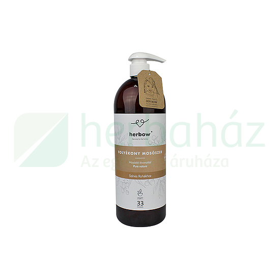 HERBOW FOLYÉKONY MOSÓSZER SZÍNES RUHÁKHOZ - PURE NATURE - NATÚR ILLATTAL 1000ML