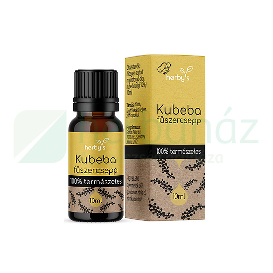 HERBYS KUBEBA FŰSZERCSEPP 100% TERMÉSZETES 10ML