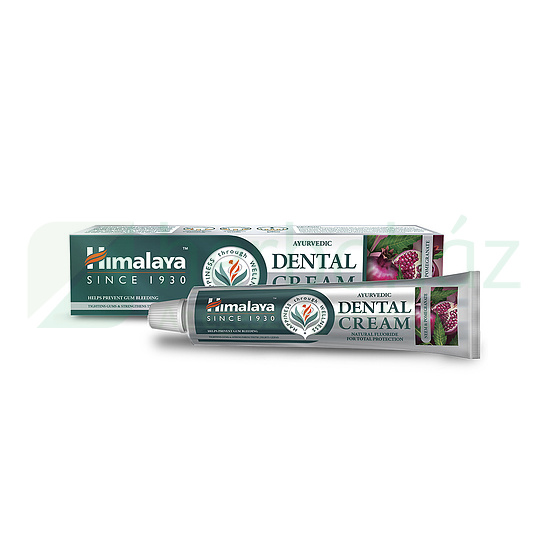 HIMALAYA AJURVÉDIKUS FOGKRÉM TERMÉSZETES FLUORIDDAL 100G