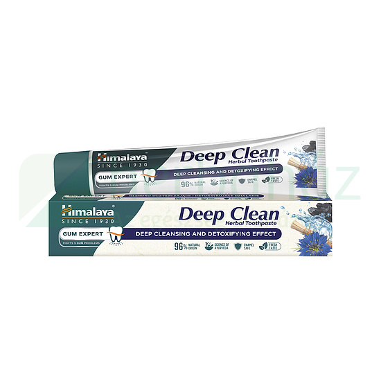 HIMALAYA DEEP CLEAN FASZENES GYÓGYNÖVÉNYES FOGKRÉM 75ML