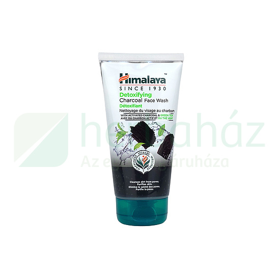 HIMALAYA MÉREGTELENÍTŐ ARCLEMOSÓ AKTÍV FASZÉNNEL 150ML