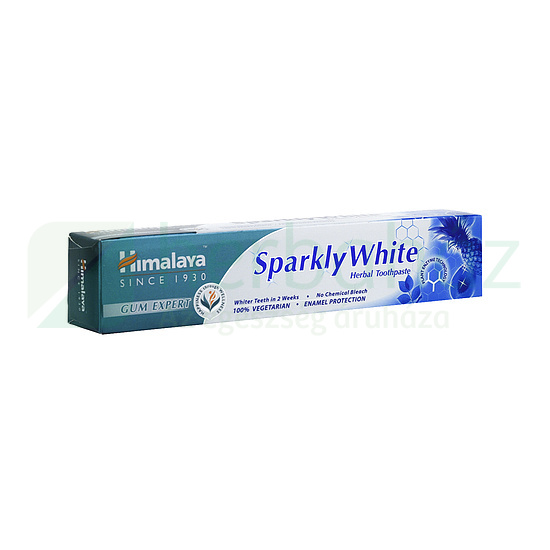 HIMALAYA SPARKLY WHITE FOGFEHÉRÍTŐ GYÓGYNÖVÉNYES FOGKRÉM 75ML