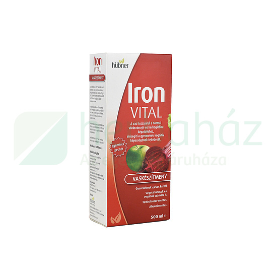 HÜBNER IRON VITAL VASKÉSZÍTMÉNY 500ML