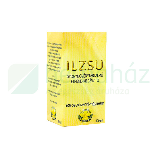 ILZSU GYÓGYNÖVÉNYTARTALMÚ (CSEREGALAGONYA, KUKORICA BAJUSZ) ÉTREND-KIEGÉSZÍTŐ 100ML