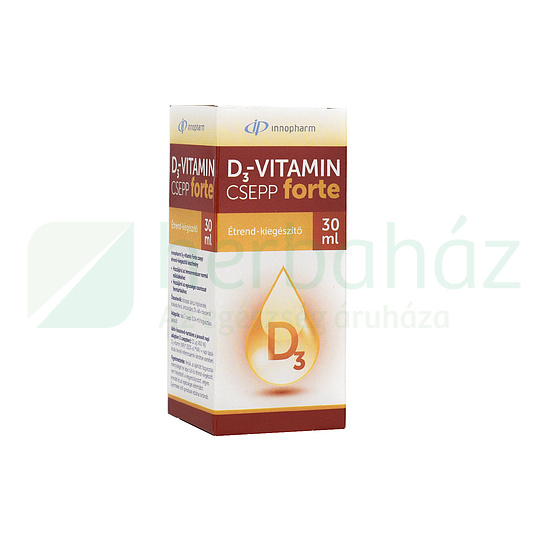 INNOPHARM D3-VITAMIN 10000 NE/ML FORTE CSEPP 30ML