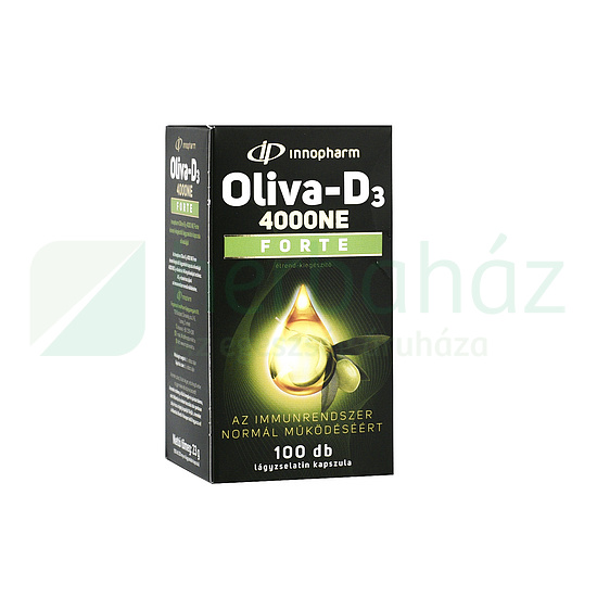 INNOPHARM OLIVA-D3 4000 NE FORTE KAPSZULA 100DB