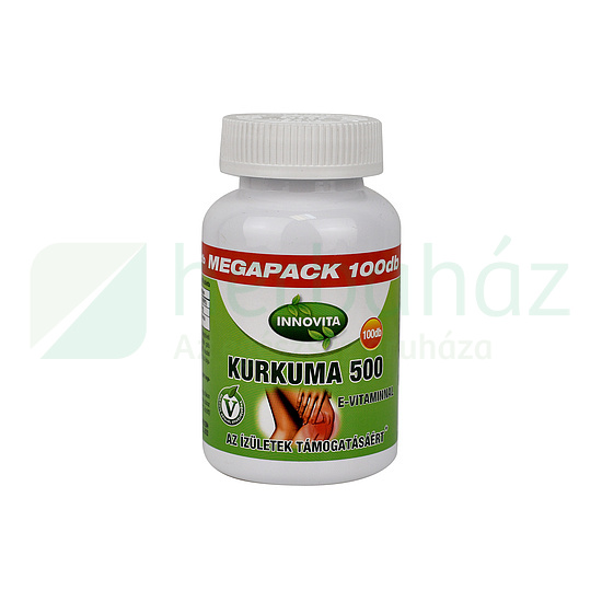 INNOVITA KURKUMA 500 E-VITAMINNAL MEGAPACK TABLETTA 100DB