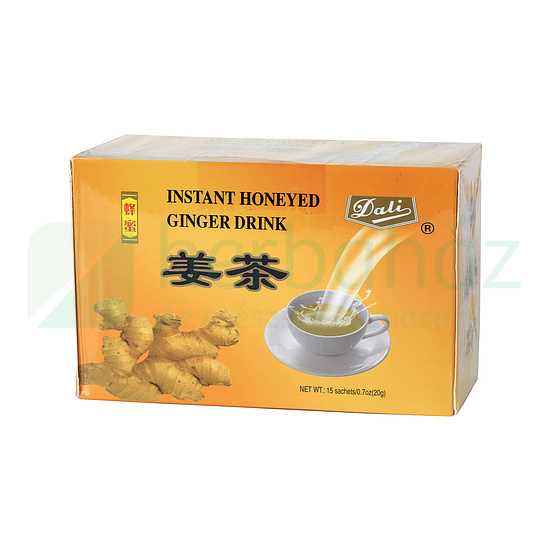 INSTANT MÉZES TEA GYÖMBÉRES 15DB