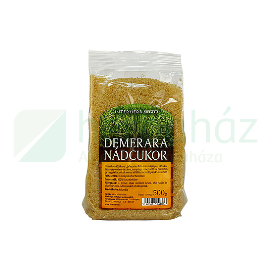 INTERHERB GURMAN DEMERARA NÁDCUKOR 500G