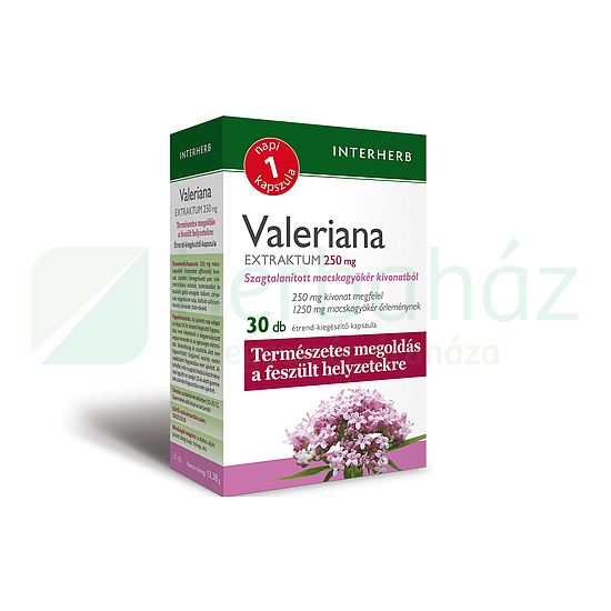 INTERHERB NAPI 1 VALERIANA EXTRAKTUM KAPSZULA 30DB