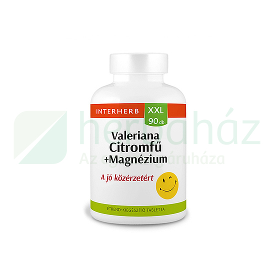 INTERHERB XXL VALERIANA-CITROMFŰ+MAGNÉZIUM TABLETTA 90DB