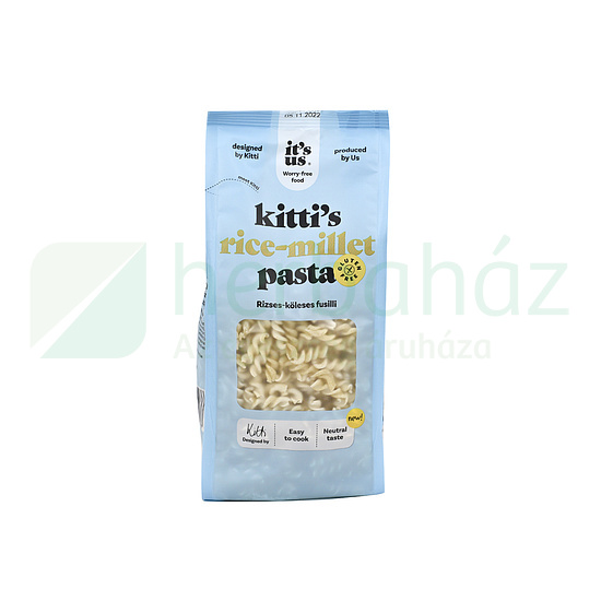 GLUTÉNMENTES ITS US KITTIS RIZSES-KÖLESES FUSILLI SZÁRAZTÉSZTA 200G