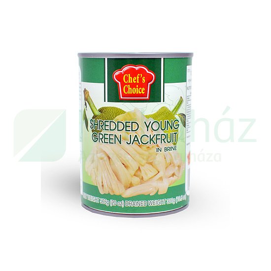 CHEFS CHOICE JACKFRUIT APRÓRA VÁGOTT KONZERV 565G