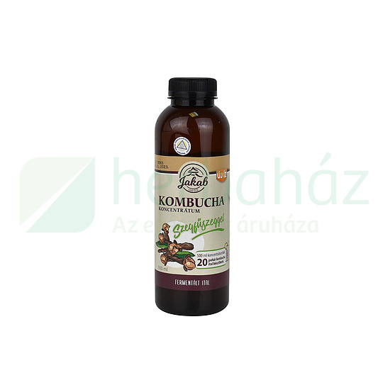 JAKAB KOMBUCHA KONCENTRÁTUM SZEGFŰSZEGGEL 500ML