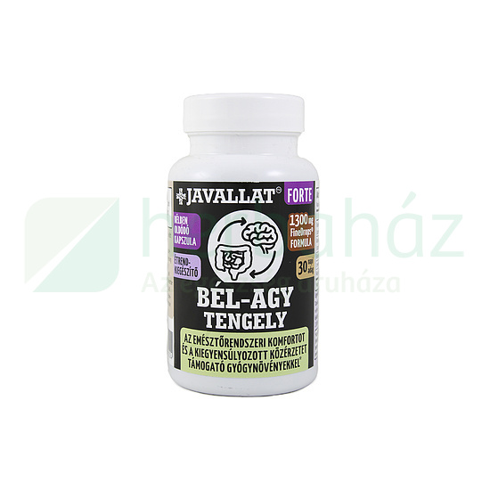 JAVALLAT FORTE BÉL-AGY TENGELY ÉTREND-KIEGÉSZÍTŐ GYÓGYNÖVÉNYEKKEL KAPSZULA 60DB