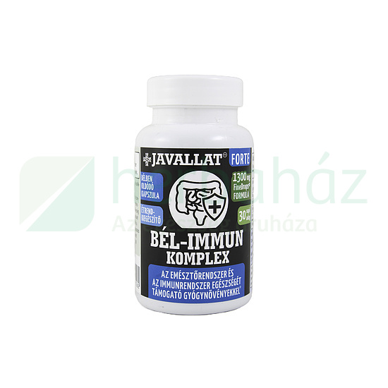 JAVALLAT FORTE BÉL-IMMUN KOMPLEX ÉTREND-KIEGÉSZÍTŐ GYÓGYNÖVÉNYEKKEL KAPSZULA 60DB