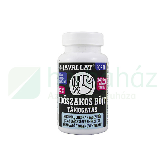 JAVALLAT FORTE IDŐSZAKOS BÖJT TÁMOGATÁS ÉRTEND-KIEGÉSZÍTŐ GYÓGYNÖVÉNYEKKEL KAPSZULA 60