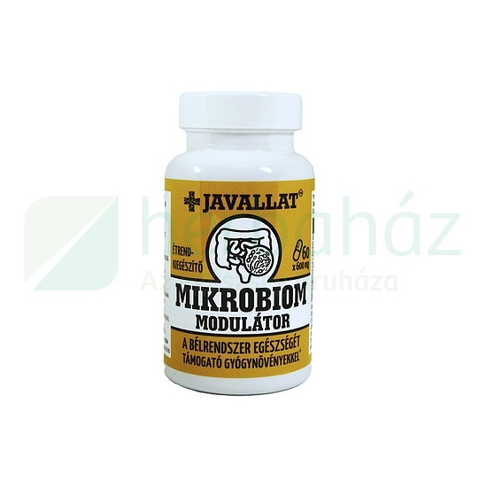 JAVALLAT MIKROBIOM MODULÁTOR ÉTREND-KIEGÉSZÍTŐ KAPSZULA 60DB