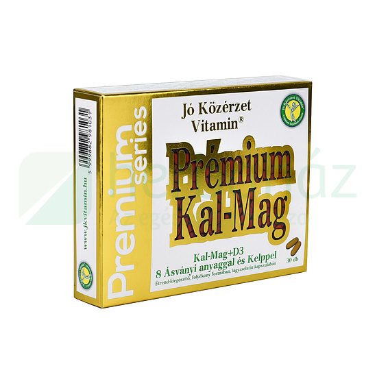 JÓ KÖZÉRZET PRÉMIUM KAL+MAG+D3-VITAMIN+8 ÁSVÁNY+KELP 30DB