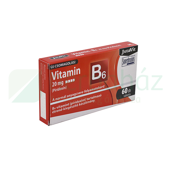 JUTAVIT B6-VITAMIN 20MG(PIRIDOXIN) 60DB