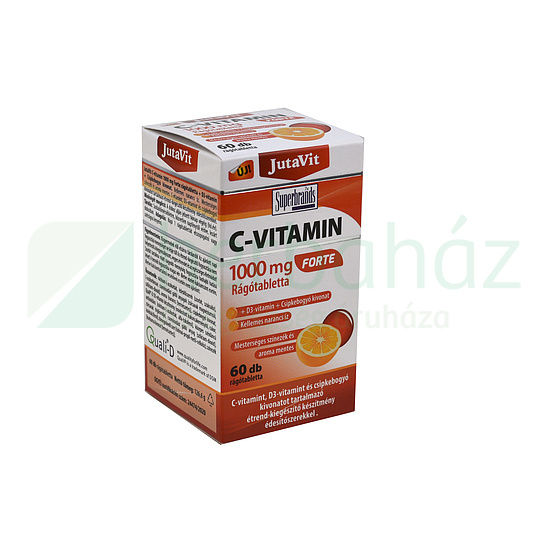 JUTAVIT C-VITAMIN 1000MG FORTE RÁGÓTABLETTA 60DB