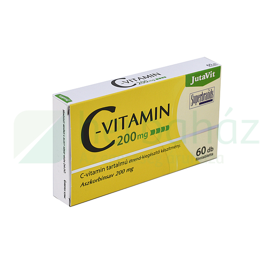 JUTAVIT C-VITAMIN 200MG 60DB