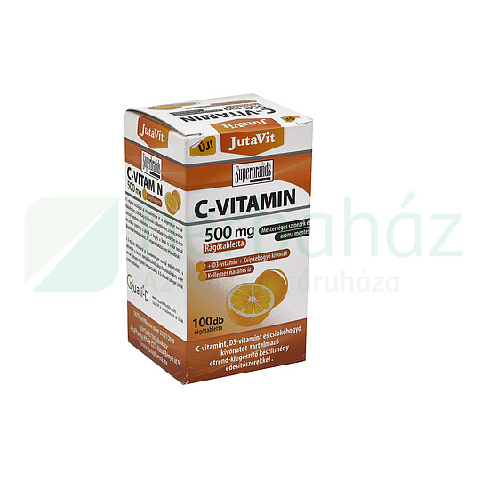 JUTAVIT C-VITAMIN  500MG RÁGÓTABLETTA 100DB