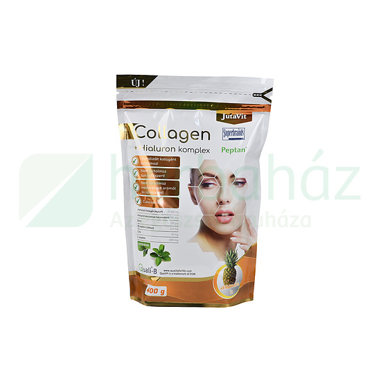 JUTAVIT COLLAGEN+HIALURON KOMPLEX ANANÁSZ ÍZŰ 400G