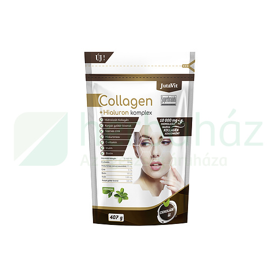 JUTAVIT COLLAGEN+HIALURON KOMPLEX CSOKOLÁDÉ 407G