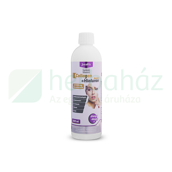 JUTAVIT COLLAGEN+HIALURON MATRIX ÁFONYA-MEGGY ÉTREND-KIEGÉSZÍTŐ ITAL 500ML