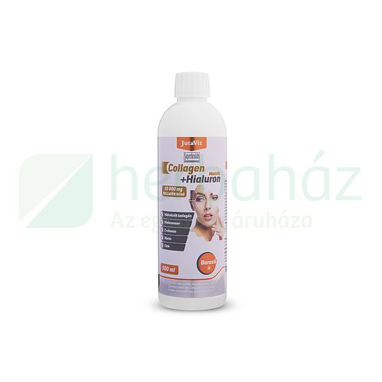 JUTAVIT COLLAGEN+HIALURON MATRIX BARACK ÉTREND-KIEGÉSZÍTŐ ITAL 500ML
